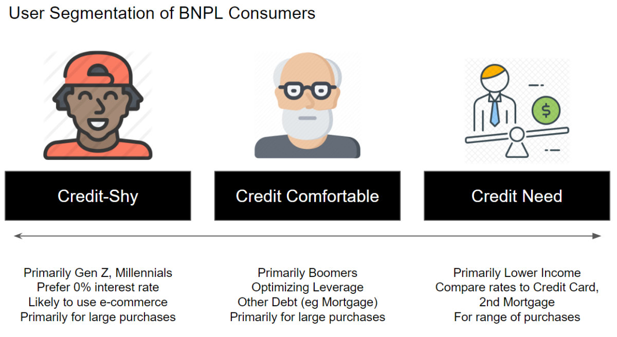 user segmentation of bnpl market