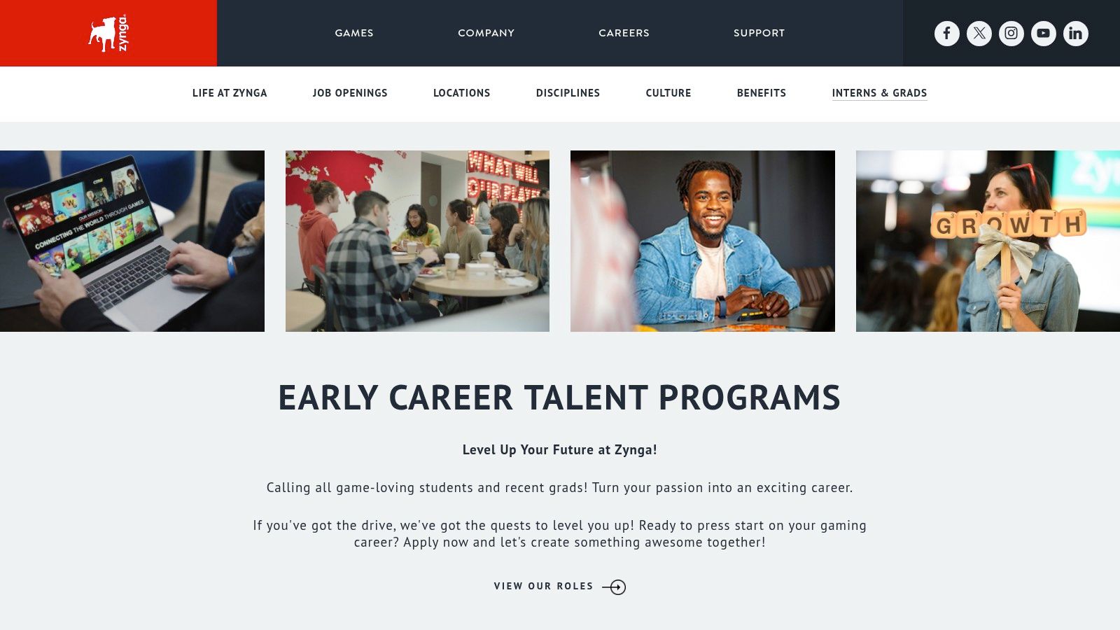 Zynga Rotational Product Manager Program (New Grad)